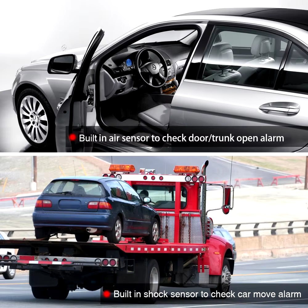 Advanced Wireless Car Alarm System with Two-Way Communication & and anti theft detection.