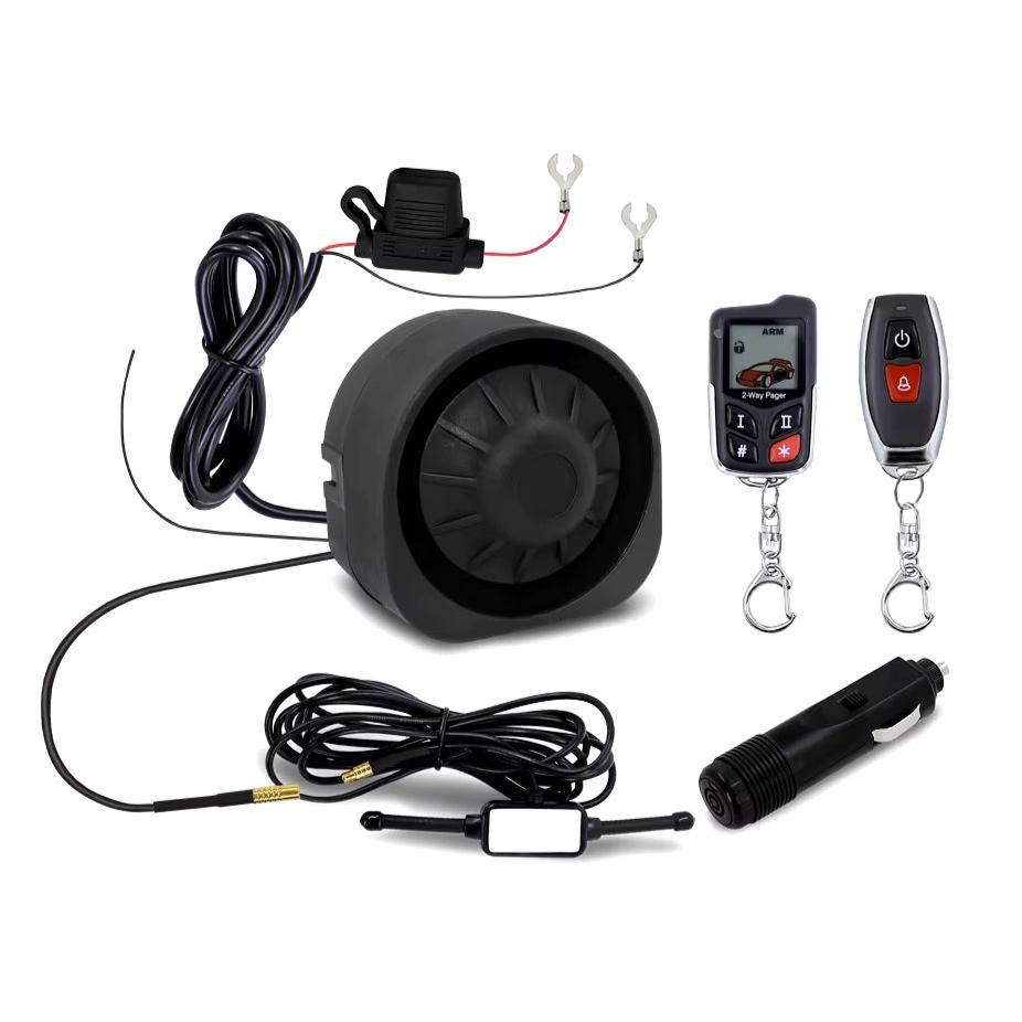 Advanced Wireless Car Alarm System with Two-Way Communication & and anti theft detection.