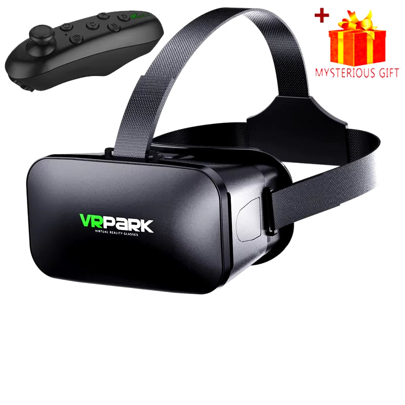 VR Glasses 3D Virtual Reality Headset Helmet for Phone Lenses Goggles Devices Viar Smart Smartphones Controller Cell Game Viewer